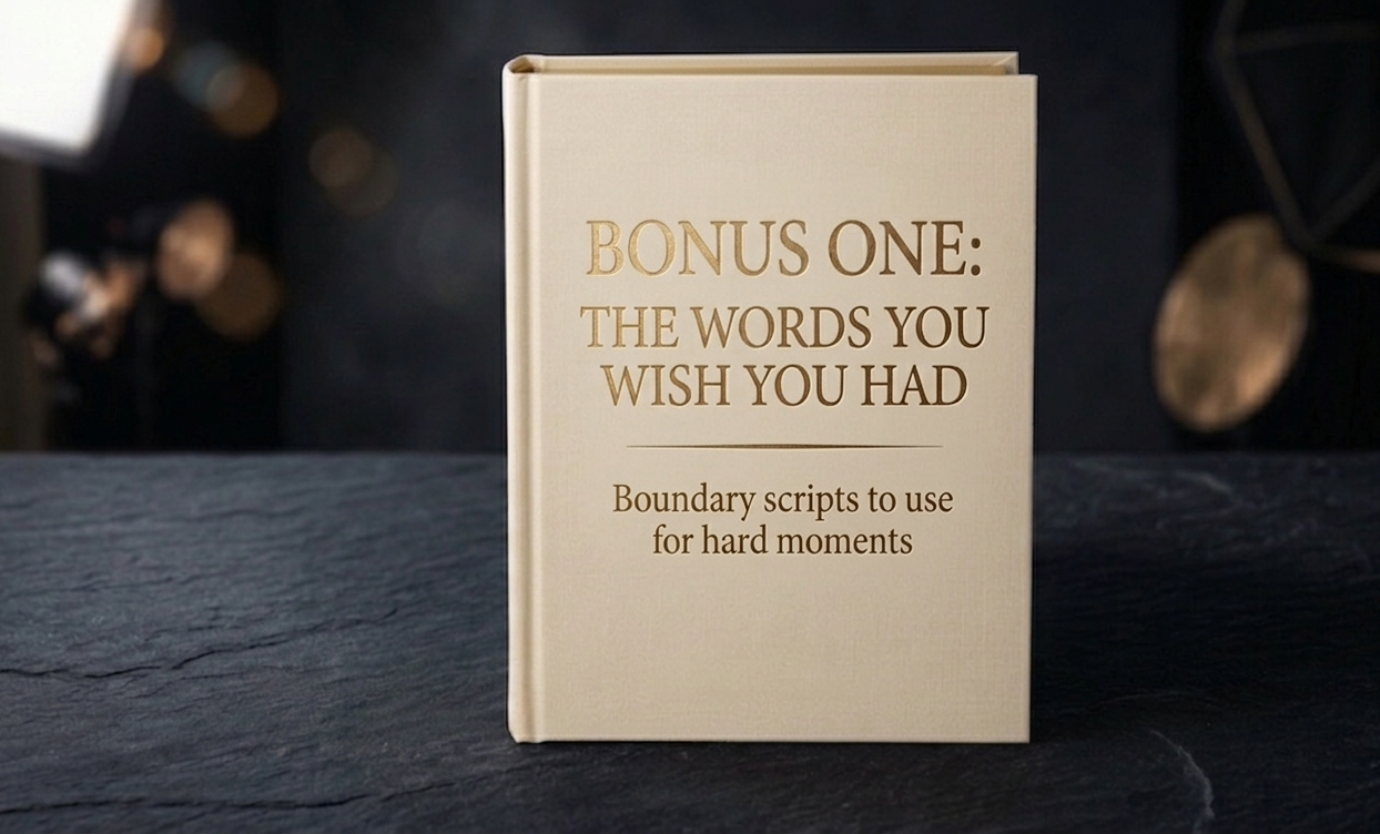 The Words You Wish You Had — bonus mockup