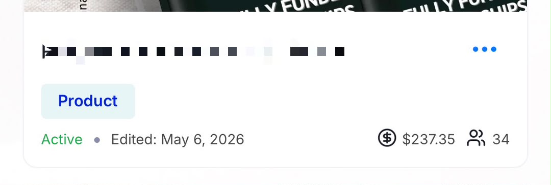 Screenshot showing a $237 payment from a single PDF guide sale